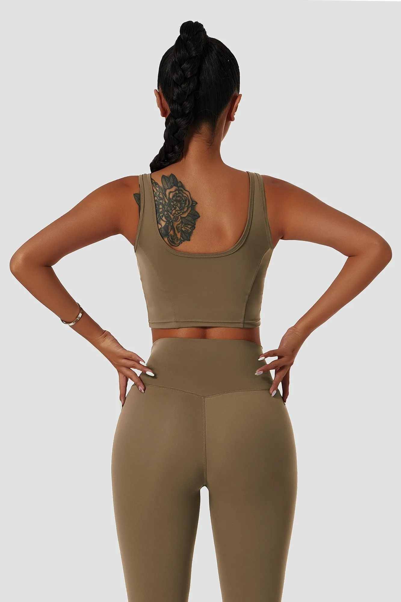 Corset Seamed Tank Top