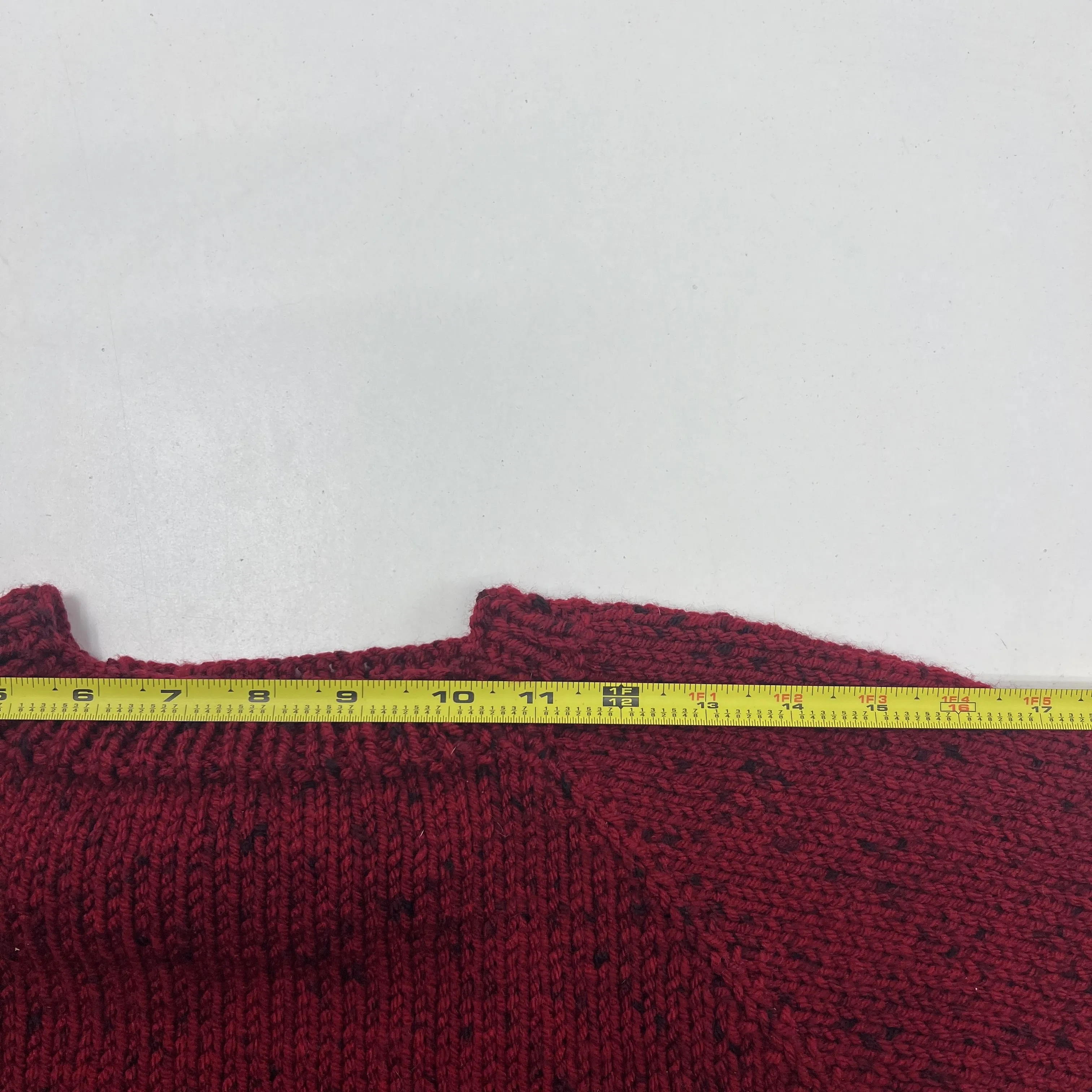 Handmade Maroon & Red Green Striped Sweaters Unisex SEE MEASUREMENTS