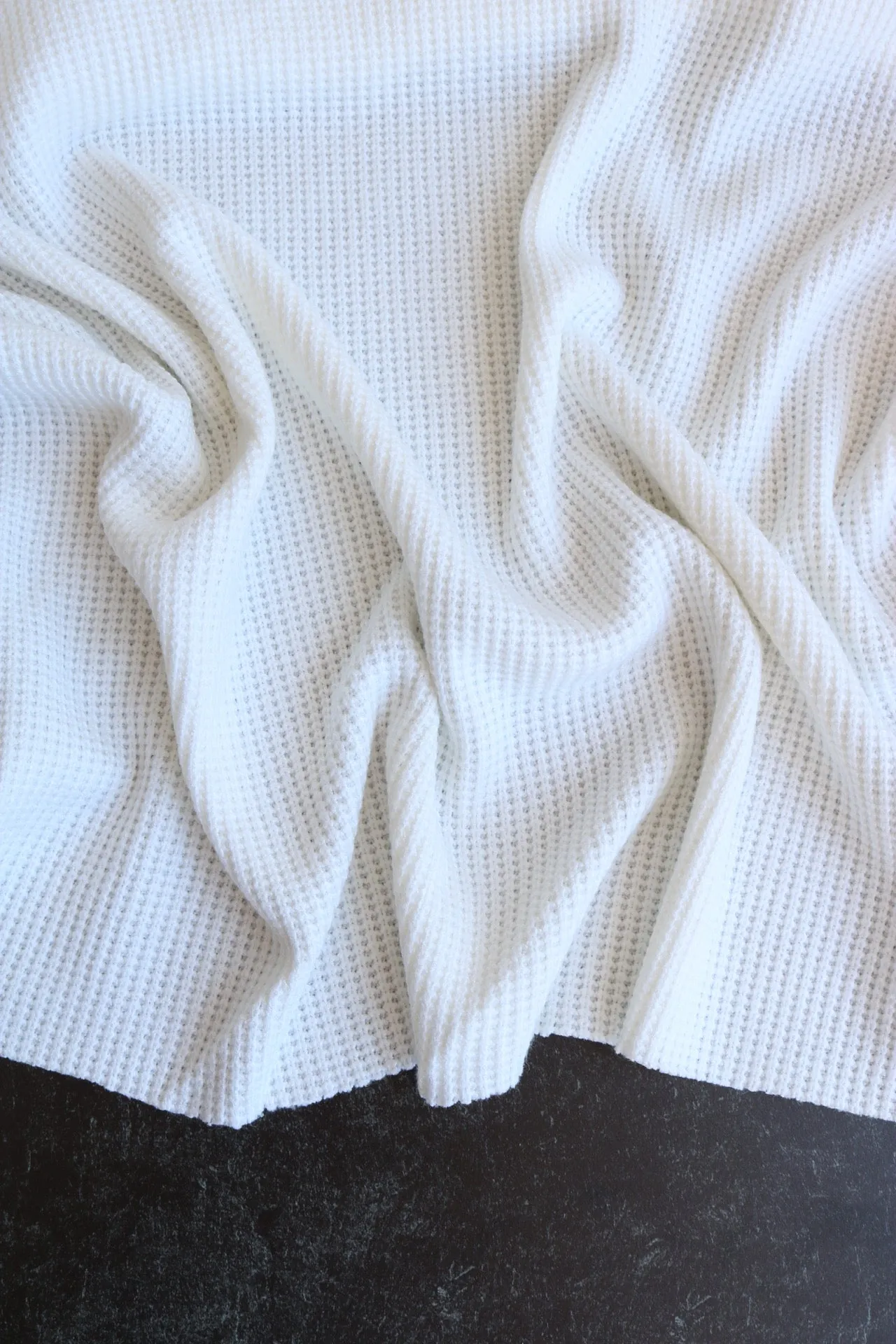 Snow-Kissed Banff Ultra Thick 1x1 Rib Sweater Knit